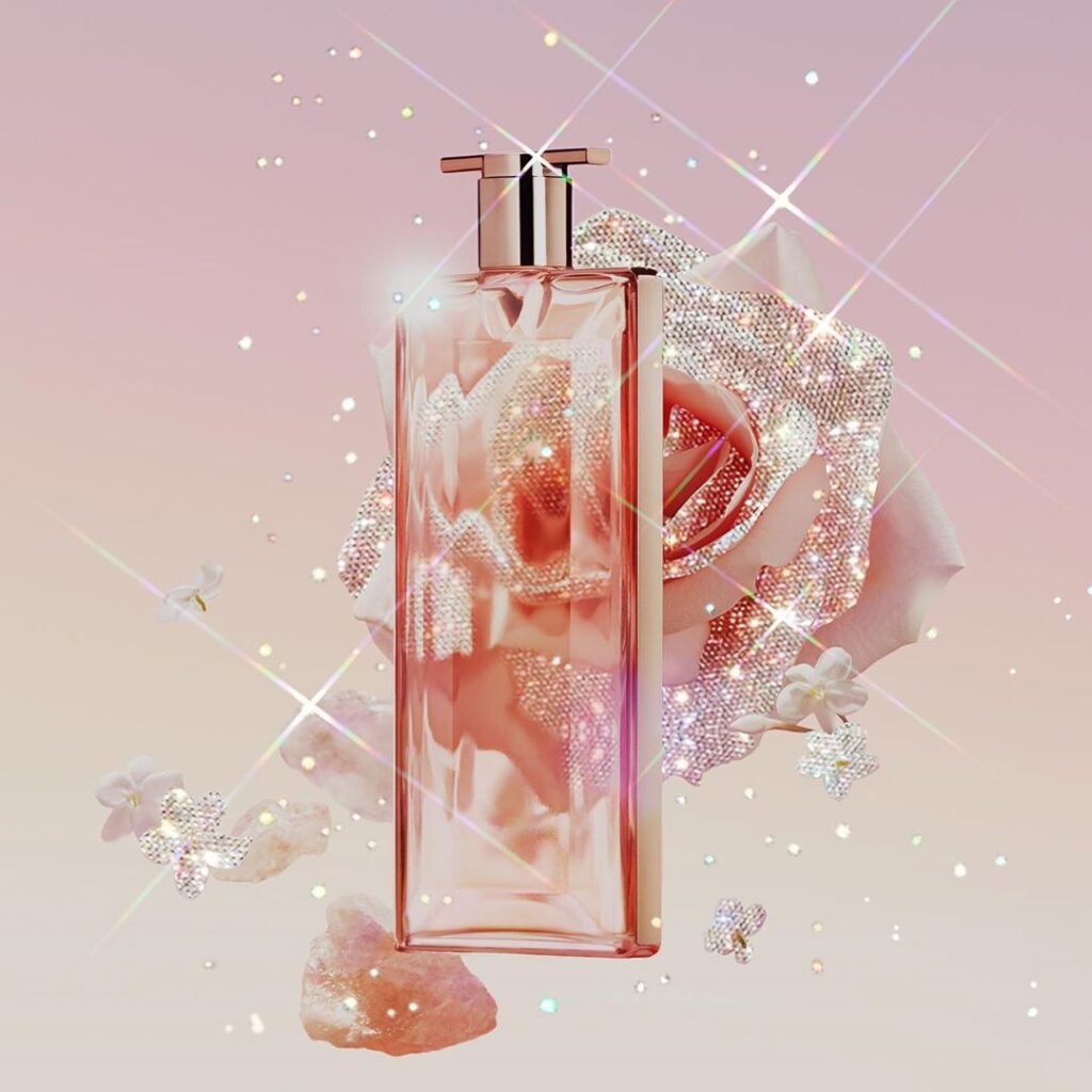 kolaż brokatowy Sarah shakeel perfumy piękne