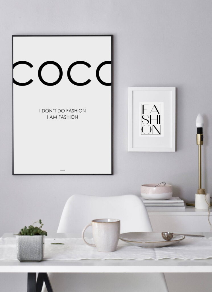 piękne minimalistyczne plakaty dodatki do domu ilustracje posterilla